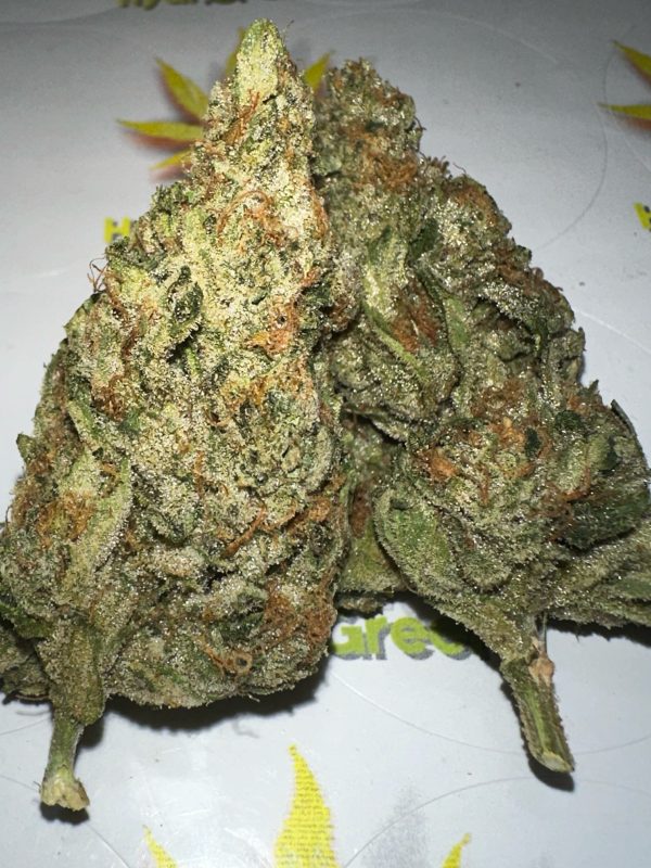 Vibrant cannabis buds with frosty trichomes, perfect for homegrown medical or recreational use.
