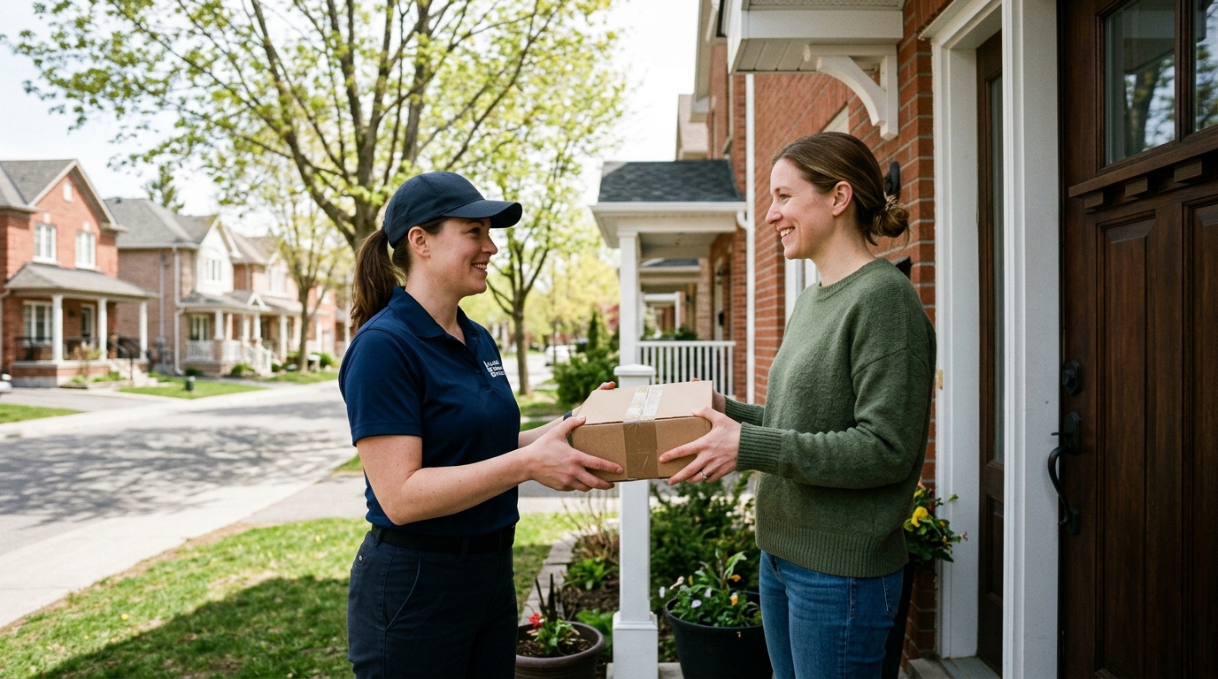 Cannabis delivery at front door Ottawa