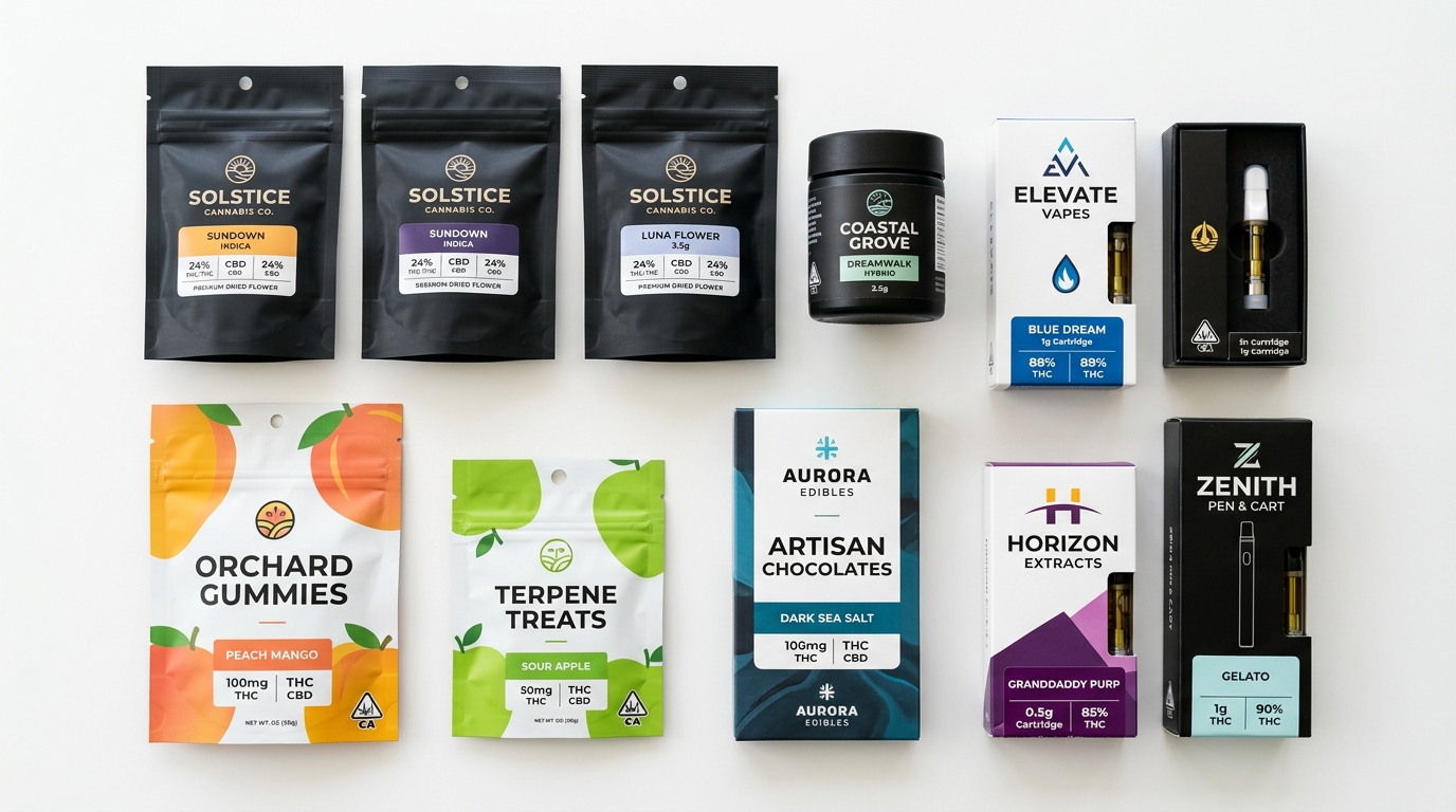 Cannabis delivery products Ottawa premium packaging