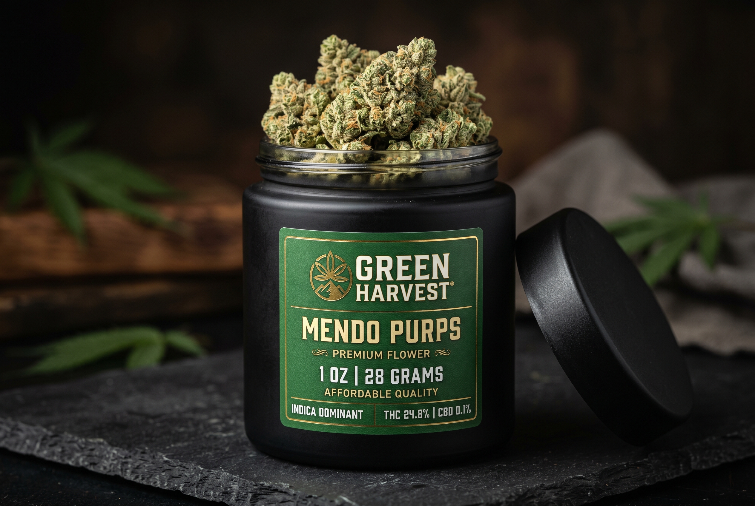 Affordable cannabis ounce Ottawa - premium cheap weed in sealed jar packaging