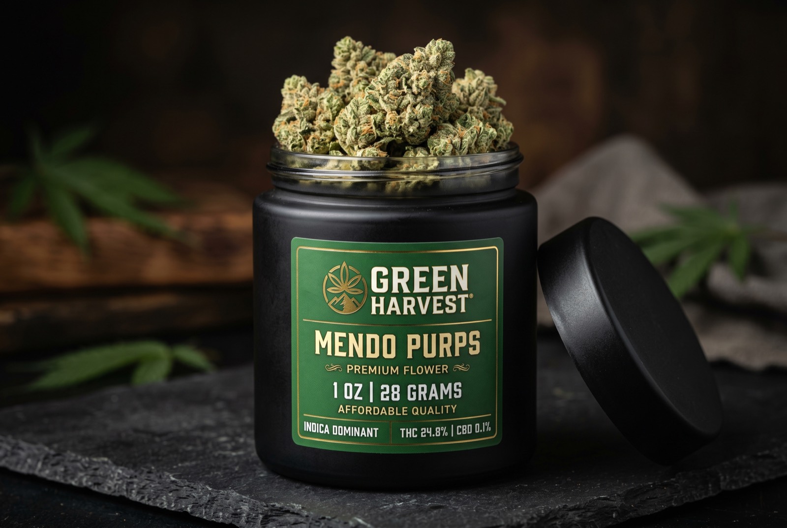 Affordable cannabis ounce Ottawa - premium cheap weed in sealed jar packaging