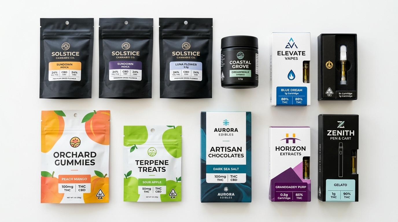 Cannabis delivery products Ottawa premium packaging